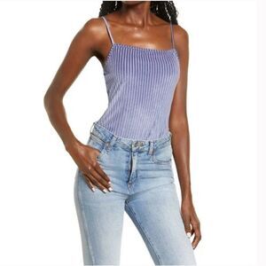 La la land | burnout velvet bodysuit